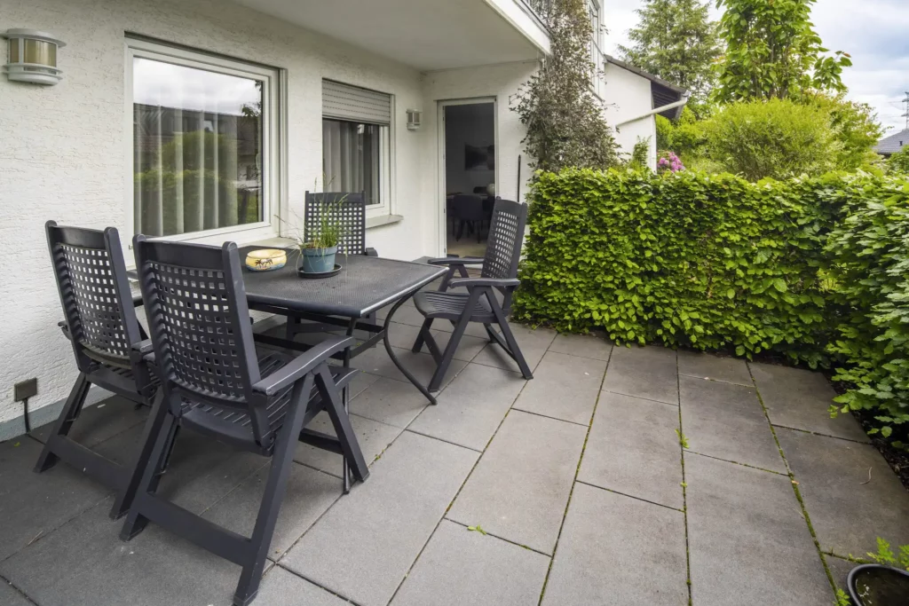 Ferienwohnung Sonne: Terrasse